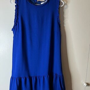 NWT Boutique 🫐 Blue Sleeveless Lightweight Dress